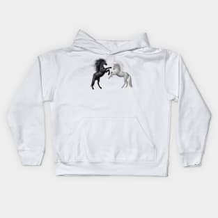 Horse duo Kids Hoodie